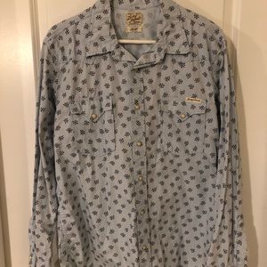 Lucky Brand Long Sleeve Button Down Shirt